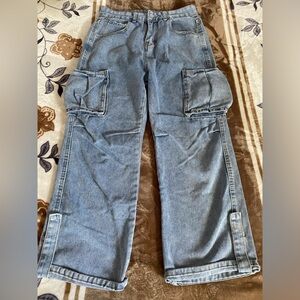 Light Blue Jeans Size M Brand JP